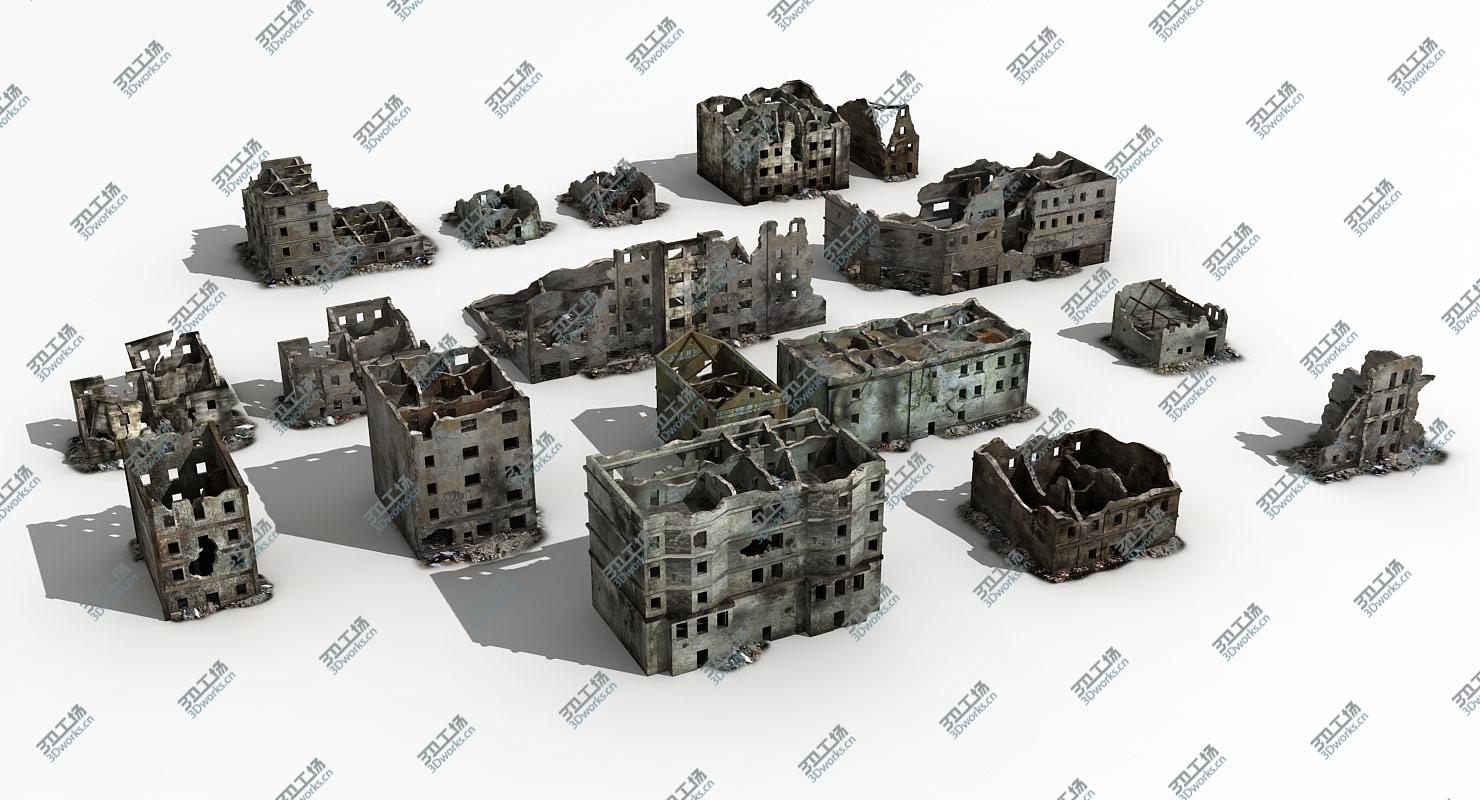 images/goods_img/2021040163/Ruined Damaged Buildings Collection/2.jpg